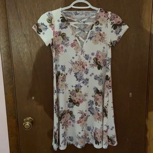 Floral T-Shirt Dress
